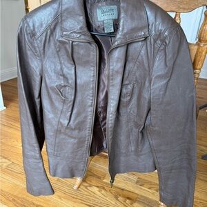 JohnPaulRichard Dark Brown Leather Jacket